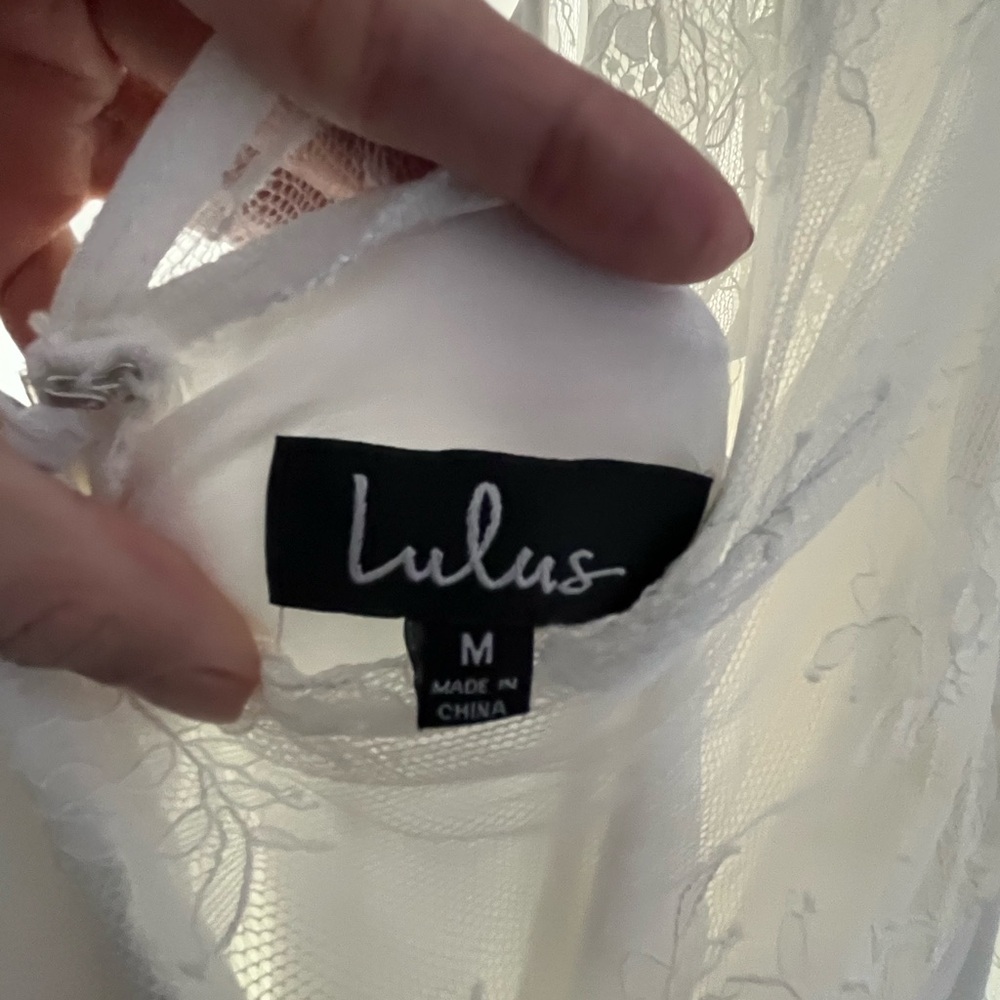 Lulus White Long Maxi Dress - Picture 7 of 9